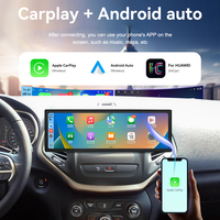 ZWNAV Pantalla de 14.9 Pulgadas para JEEP Cherokee 2016-2021, Reproductor de Radio para Auto, DSP, Asistente de Reversa, 2 Años de Garantía, Carplay Inalámbrico, Estéreo