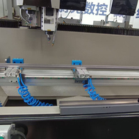 Máquina de Perforación y Fresado CNC WEIKE para Perfiles de Aluminio, Velocidad del Husillo de 18000 r/min, Potencia de 3.5KW*2 para Puertas y Ventanas de Aluminio