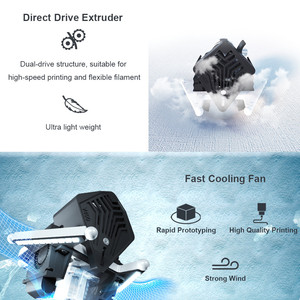 Flsun V400 Delta 3D máy in lớn in Kích thước 300*300*410mm nhanh nhất 400 mm/giây 3D máy in bán buôn - Product Image 4