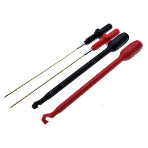 4mm Automobile Kit de Cordons de <span class=keywords><strong>Test</strong></span> Multimètre <span class=keywords><strong>Test</strong></span> Kit avec Pinces Crocodiles de Sonde de Puissance De Perçage Clip Outils multimètre - Product Image 4