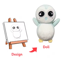 Peluche Maker quantité minimale de commande bas personnalisé peluche Anime Figure peluche poupée 10cm 20cm 30cm Kpop coton poupée personnaliser votre propre conception