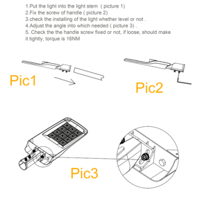 Lampe de rue LED en alliage d'aluminium étanche IP66 alimentée par courant alternatif 50W avec capteur de mouvement pour utilisation en extérieur sur route et dans le jardin - Product Image 5