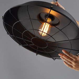 Vintage E27 Loft <span class=keywords><strong>Edison</strong></span> Industriële Hanglamp Rustieke Kroonluchter & Hangende Lamp Voor Woondecoratie - Product Image 3