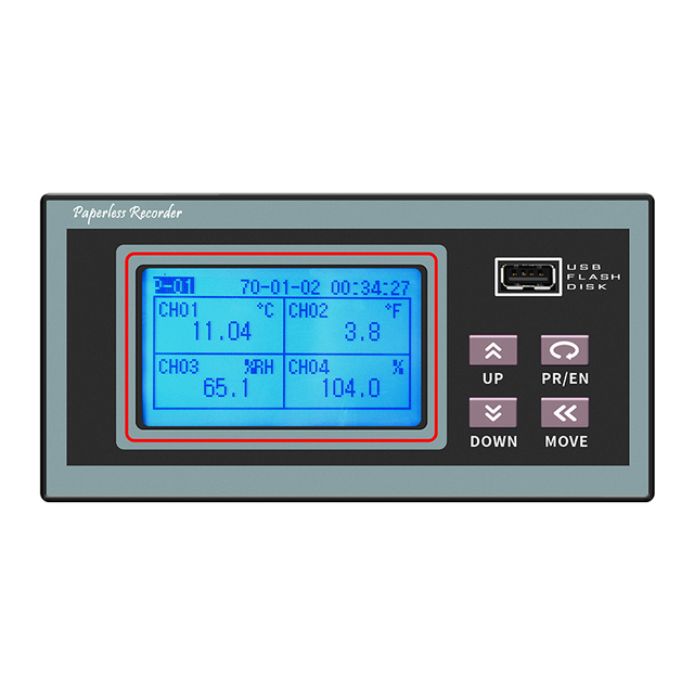 KH200 USB Temperature Humidity Data Logger PT100 Thermocouple Recorder Industrial Monitoring