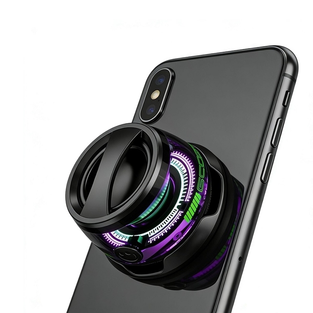 Portable for V5.1 Wireless Speaker with Magnetic Suction USB Charging Mini RGB LED Lights Plastic