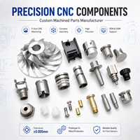 Services d'usinage CNC de haute précision à tolérance serrée de ±0,005 mm, pièces usinées CNC en laiton et en acier inoxydable
