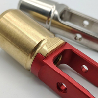 Custom Precision CNC Turning Milling Drilling Threading Brass Connector Fitting Components for Automotive and Industrial Systems