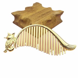 <span class=keywords><strong>Peigne</strong></span> à cheveux <span class=keywords><strong>de</strong></span> renard en alliage <span class=keywords><strong>de</strong></span> Lutin électrophorétique préservant la couleur, couvre-chef Hanfu Diy, couronne polyvalente <span class=keywords><strong>de</strong></span> style ancien et, Ele - Product Image 5