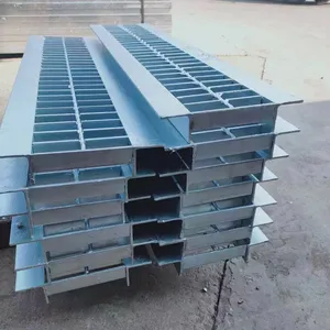 grade de aço galvanizado de metal de fornecedor de grade de barra de aço para cobertura de drenagem ou degraus exteriores