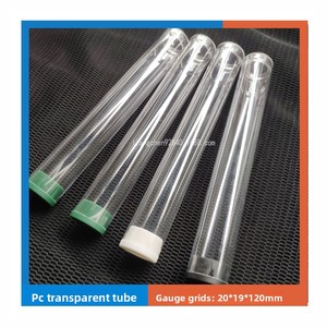 Tube d'emballage en plastique rigide transparent pour <span class=keywords><strong>atomiseur</strong></span> 20x19x120mm - Product Image 2