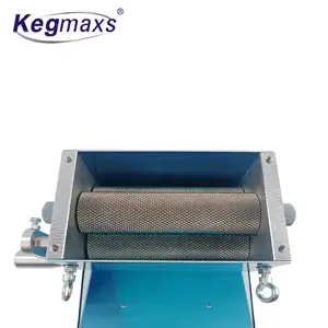 Kegmaxs Homebrew 3 Roller Graanmolen Handleiding Verstelbare Gerst Crusher Malt Molen 1 Jaar Garantie Voor Bier Thuis Brouwen