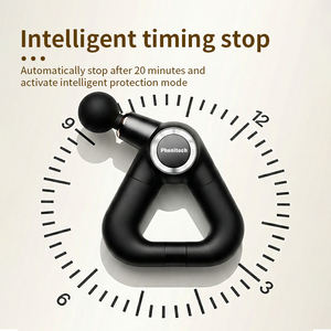 Pistolet de massage triangulaire Phenitech à vibrations profondes pour les tissus musculaires, thérapie des points gâchettes ciblée pour soulager les douleurs corporelles - Product Image 5