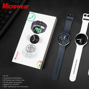 Reloj Inteligente EDS Microwear SU04 con Pantalla AMOLED de 1.43'', Batería de 350 mAh, Resistente al Agua IP68, 1 GB de Memoria, Chat GPT, Respuesta a WhatsApp - Product Image 2