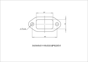 Factory Outlet DLE111 DLE 111CC Twin Cylinder 2-strokes <b>Gasoline</b> / Petrol Engine for RC Airplane - Product Image 4