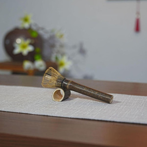 Tùy chỉnh Matcha Whisk <span class=keywords><strong>100</strong></span> prongs dài xử lý Matcha Whisk Chasen handmade tre Matcha Whisk trà phụ kiện - Product Image 6