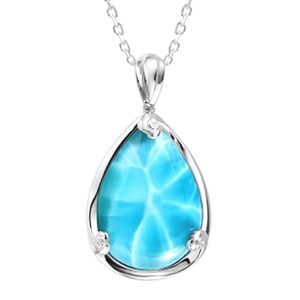 925S Fábrica de joyas de plata esterlina Dominica Piezas jubiladas Real Larimar Museo Larimar Santo Domingo - Product Image 4