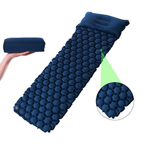 초경량 풍선 에어 슬리핑 패드 경량 나일론 + TPU 코팅 캠핑 매트/매트리스 접이식 슬리핑 패드 베개 - Product Image 1