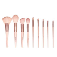 Beili — pinceaux cosmétiques de maquillage, brosse couleur chair, rose, blush et surligneur, ombre à paupières, sourcils et lèvres