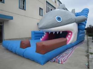 Toboggan aquatique gonflable commercial populaire à double voie, toboggan aquatique de course automobile <span class=keywords><strong>avec</strong></span> <span class=keywords><strong>piscine</strong></span> pour la <span class=keywords><strong>location</strong></span> de fêtes - Product Image 4