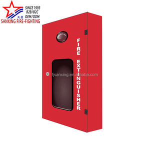 Gabinete para Extintor de Incendios Montado en Pared, de Acero al Carbono, Ignífugo, Ajustable y <span class=keywords><strong>Extensible</strong></span>, Accesorio para Equipo de Extinción de Incendios - Product Image 4