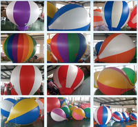 Ballon gonflable géant de qualité supérieure, ballon gonflable à air chaud, ballon LED géant pour la publicité