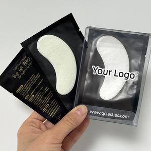 アイパッド使い捨てリントフリーアイマスク50ピース/バッグプライベートラベルカスタムハイドロジェルアイパッド下アイパッチ - Product Image 1