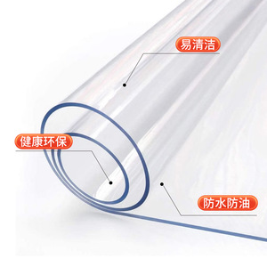 Film PVC transparent pour sculpture de dragon, épaisseur 1-5 mm, imperméable, résistant à l'huile, feuille plastique flexible pour décoration et protection - Product Image 1