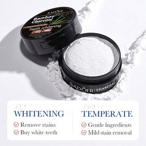 SADOER poudre Hygiène Buccale Sérum De Nettoyage Gel Blanc Soins Des Dents Blanchiment Des Dents Outils Dentaires Sourire Parfait - Product Image 6