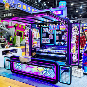 LTG Nuevo diseño Contenedor Estilo Fácil de mover para lugares escénicos Parque de atracciones Interior Niños Carnaval Juegos Cabina Equipo - Product Image 1