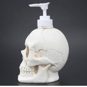 공장 도매 플라스틱 해골 펌프 병 손 씻기 샴푸 얼굴 세정제 애완 동물 로션 홈 장식 장식품 - Product Image 3