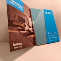 Plaque de plâtre ignifuge haute résistance avec surface en papier pour murs et plafonds intérieurs pour hôtels