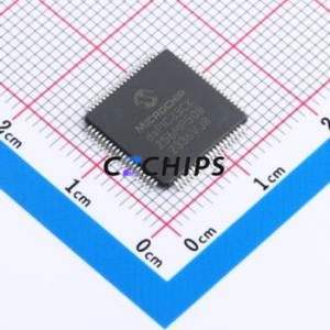 วงจรรวม dsPIC33CK256MP508-I ประมวลผลสัญญาณดิจิตอล (DSP/DSC) วงจรรวม TQFP-80ใหม่ดั้งเดิม (12x12) - Product Image 1