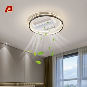 <span class=keywords><strong>Ventilateur</strong></span> <span class=keywords><strong>de</strong></span> <span class=keywords><strong>plafond</strong></span> LED moderne <span class=keywords><strong>de</strong></span> style européen 2025 avec moteur DC, 3 pales, 8 vitesses, en plastique, pour salon, chambre et salle <span class=keywords><strong>de</strong></span> bain - Product Image 2