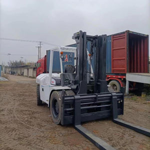 מכירת חיסול מלגזה דיזל משומשת <span class=keywords><strong>10</strong></span> טון מתוצרת TCM יפן, במצב טוב, דגם TCM <span class=keywords><strong>FD100T</strong></span> עם מנוע ISUZU 6BG1 - Product Image 2