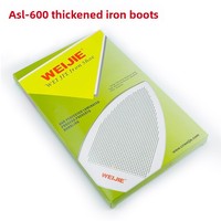 Revêtement de semelle de fer à vapeur électrique ASL-600 avec plaque anti-brûlure style aurore à motifs laser