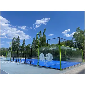 공장 도매 슈퍼 panoramic Padel 테니스 코트