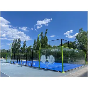 Padel Tennis Court Factory Wholesale Super Panoracmic Padel Tennis Court