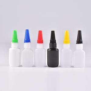 1oz 2oz 4.5oz 16oz 5g 10g 20g 30g 50g 100g bottiglia di colla di plastica vuota per l'imballaggio di colla <span class=keywords><strong>CA</strong></span> - Product Image 1