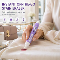 Stylo Détachant Instantané pour Vêtements et Tissus – Portable pour le Voyage – Élimine les Taches de Café, de Sang, de Vin, d'Huile et d'Encres