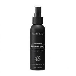 Spray éclaircissant pour cheveux, spray illuminateur pour cheveux blonds, formule protectrice UV avec extrait de citron Meyer et d'ananas - Product Image 3