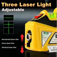 DEWEN 3-en-1 niveau laser croisé de qualité industrielle de haute précision pour un usage domestique vente directe d'usine
