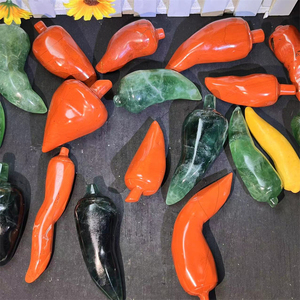 Artesanías de <span class=keywords><strong>Cristal</strong></span> Natural Talladas a Mano: <span class=keywords><strong>Cristal</strong></span> Rojo Pimienta, Jaspe <span class=keywords><strong>Verde</strong></span> Pimienta, Fluorita <span class=keywords><strong>Verde</strong></span> Pimienta en Venta - Product Image 6