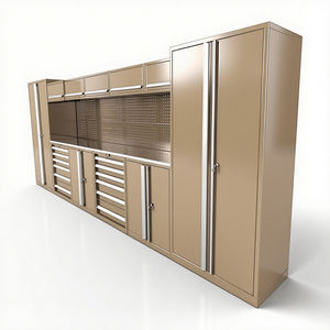 Armadietto Portautensili in Acciaio Combinato a Basso Prezzo, Set di Cassette Portautensili in Acciaio Inox per Meccanici, Nuovi Armadietti per Officina e Autolavaggio - Product Image 3