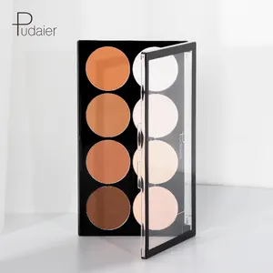 Pudaier แป้งคอนซีลเลอร์คอนทัวร์หน้าพาเลทผิว8สี