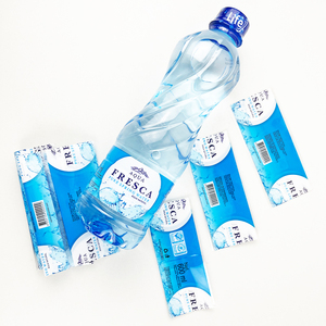 Free Sample Customized Printing Water Film Sleeve Labels Heat Sensitive Shrink Wrap Beverage <strong>Drinks</strong> Bottle Packaging <strong>Stickers</strong> - Product Image 3