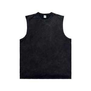 เสื้อกล้ามผู้ชายผ้านิ่มระบายอากาศได้ดี, 100% ผ้าคอตตอนถักแห้งเร็วเป็นมิตรกับสิ่งแวดล้อม - Product Image 1