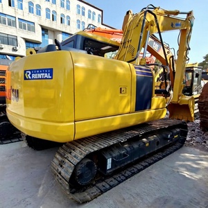 Excavatrice hydraulique d'occasion durable, puissante et de haute qualité, excavatrice sur chenilles Komatsu PC130 d'occasion - Product Image 2