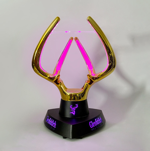 RICHSHINING Presentador <span class=keywords><strong>de</strong></span> botellas LED con forma <span class=keywords><strong>de</strong></span> asta <span class=keywords><strong>de</strong></span> nuevo diseño Multi Color Led One Bottle Champagne Glorifier Display para Bar Lounge - Product Image 6