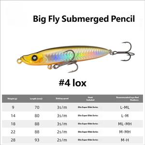 เหยื่อปลอมแบบจมน้ำ<span class=keywords><strong>เร</strong></span>็ว รูปทรง<span class=keywords><strong>ด</strong></span>ินสอ สั่นสะ<span class=keywords><strong>เท</strong></span>ือนความถี่สูง สำหรับตกปลาชะโ<span class=keywords><strong>ด</strong></span> ปลากะพง ปลากะพงแ<span class=keywords><strong>ด</strong></span>ง - Product Image 6