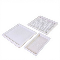 Moule à béton pour estampage de ciment, moule pour carrelage de sol en ciment coloré, moule pour galets
